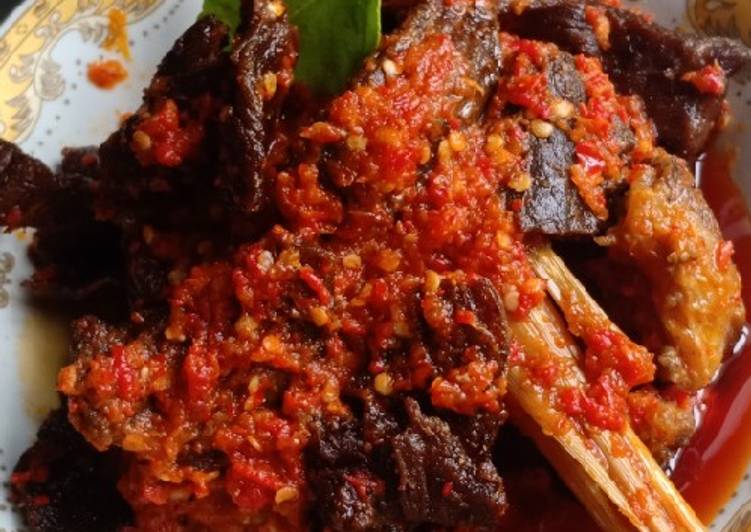Cara buat Dendeng balado yang enak dan Mudah Dibuat