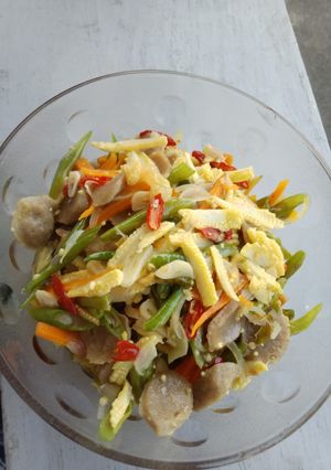 Foto resep Tumis janten wortel buncis dan bakso