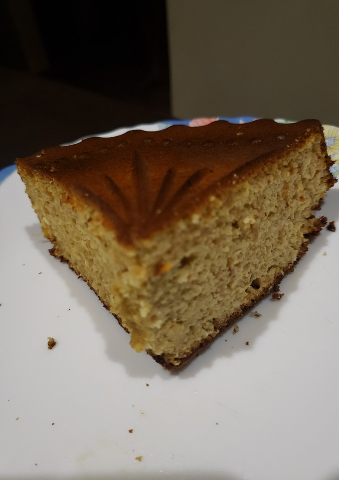 Una foto de Torta de damasco low carb