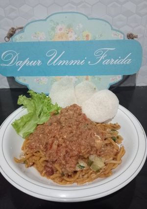 Foto resep Mie Caluk Bumbu Pecel