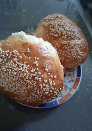 Une photo de Petits pains mous au sésame