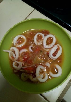 Foto resep Cumi asam pedas huuh haah