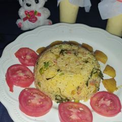 Nasi pulao (sindhi special) A picture of Nasi pulao (sindhi special).