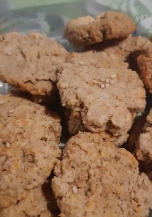 Una foto de Galletitas de avena y queso