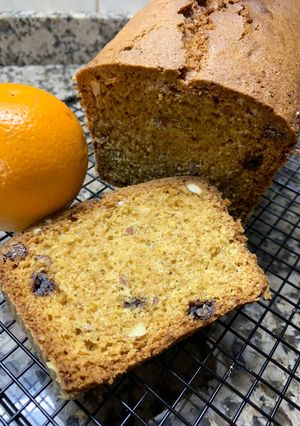 Una foto de Budín de naranja