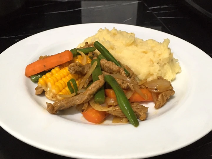 Langkah Mudah untuk Menyiapkan Resep Oseng Daging Mashed Potato yang Bikin Ngiler Anti Ribet, Lezat