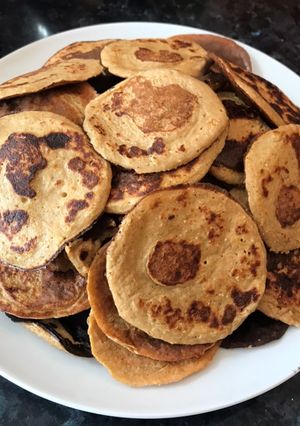 Almás zabpalacsinta recept fotója