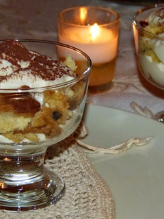 Una foto de Postre de sobras de Panettone