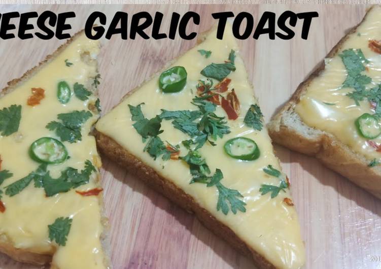 Steps to Make Perfect Cheese Garlic Bread Toast