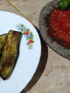 Foto resep Terong Bakar Sambal Tomat