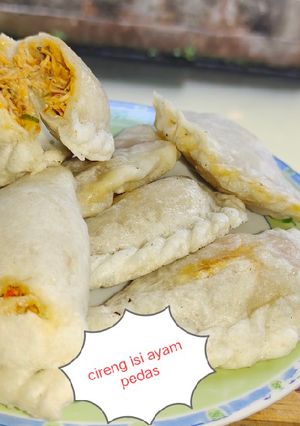 Foto resep Cireng isi Ayam pedas