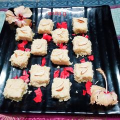 A picture of Instant Coconut Kalakand.