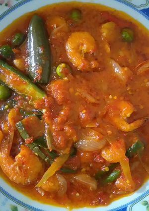Foto resep Udang saus padang