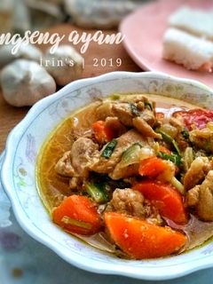 Foto resep Tongseng Ayam kuah susu