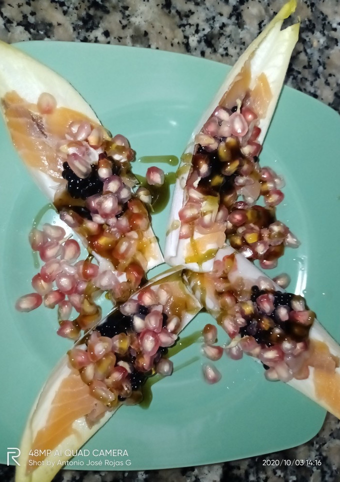 Una foto de Ensalada de otoño