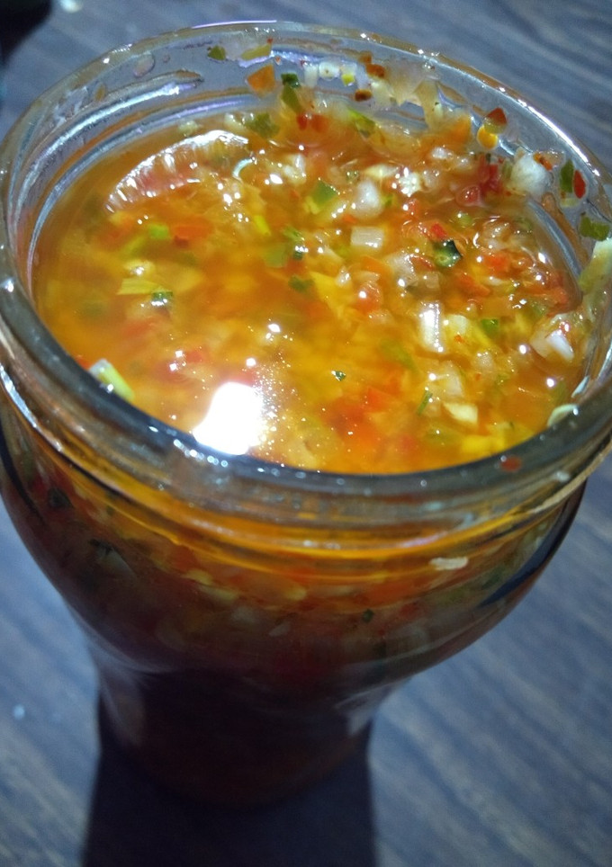 Una foto de Salsa criolla❣️
