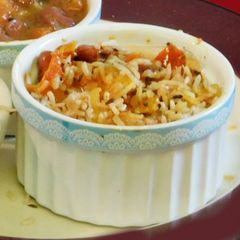 A picture of Rajma Chawal.