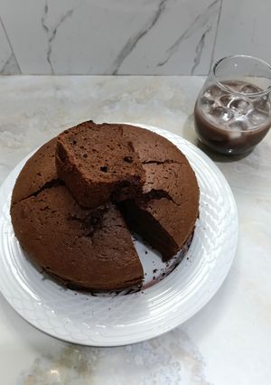 Foto resep 12/26. triple Chocolate Chiffon Cake