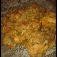Una foto de Pollo a la cacerola