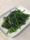 Tumis Poeleng (bayam jepang)