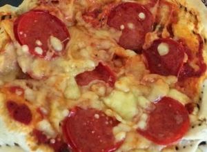 Una foto de Pizza de peperonni