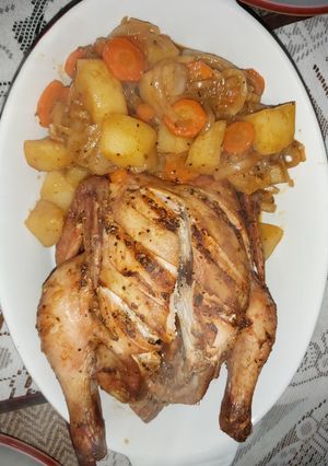 Foto resep Ayam untuh panggang