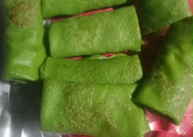 Recipe: Yummy Dadar gulung sederhana