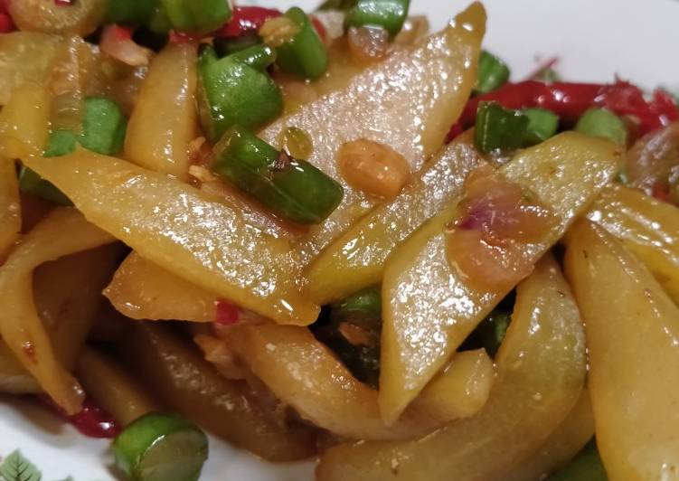 Bagaimana mengolah Tumis manis by fans yang Menggugah Selera