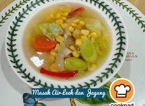 Gambar 👩‍🍳Masak Air Leek dan Jagung