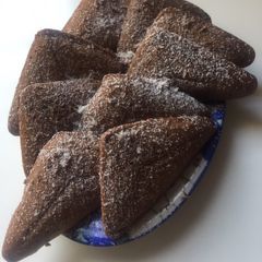 A picture of Chocolate cake in sandwich maker.