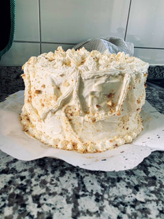 Una foto de Torta Pompadour Plátano