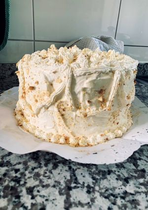Una foto de Torta Pompadour Plátano