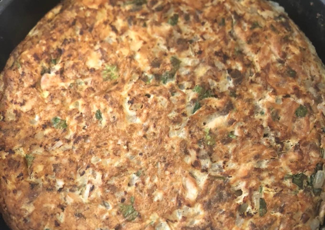 Tortilla de jurel