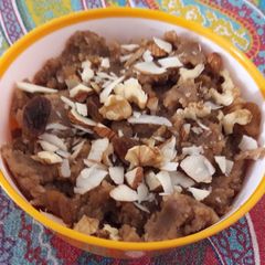 A picture of Wheat halwa.