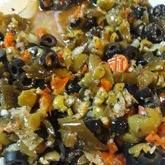 A picture of Muffaletta Olive Salad.