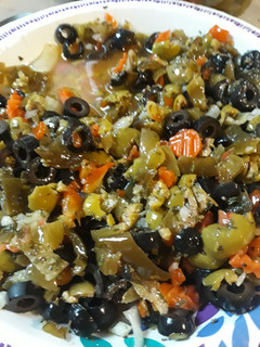 A picture of Muffaletta Olive Salad.