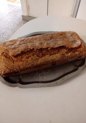 Una foto de Budín de banana!