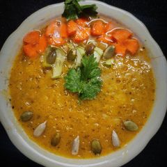A picture of Mango Gazpacho.
