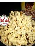 Milky popcorn wv drizzled chocolates
