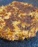 Tortilla de zapallito y zanahoria