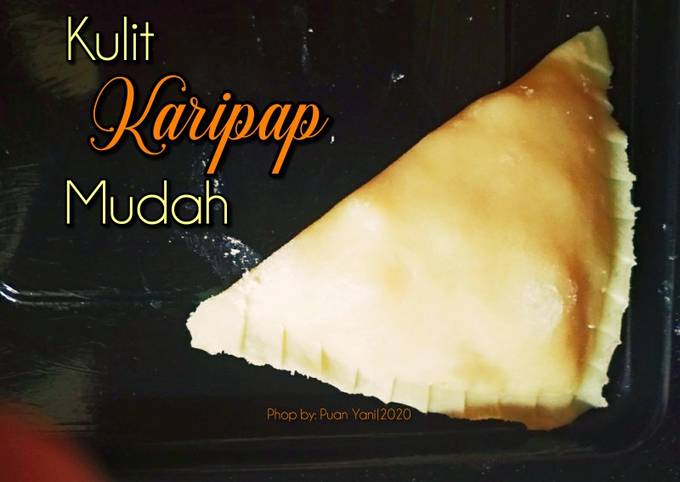 Resipi Kulit Karipap Mudah Oleh Nur Azliani Amer Cookpad