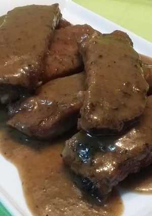 Foto principal de Costillas al horno con ron miel