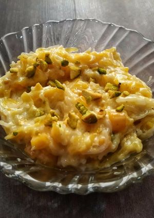 A picture of Pumpkin Kheer.