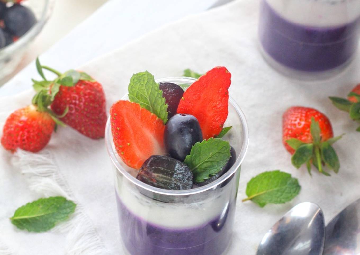 Taro Coconut Pudding