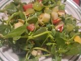 Ensalada de verdolagas con fruta