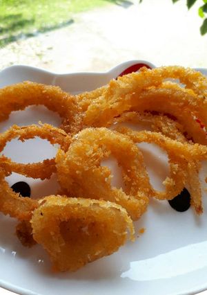 Foto resep Onion rings aka bombay goreng tepung