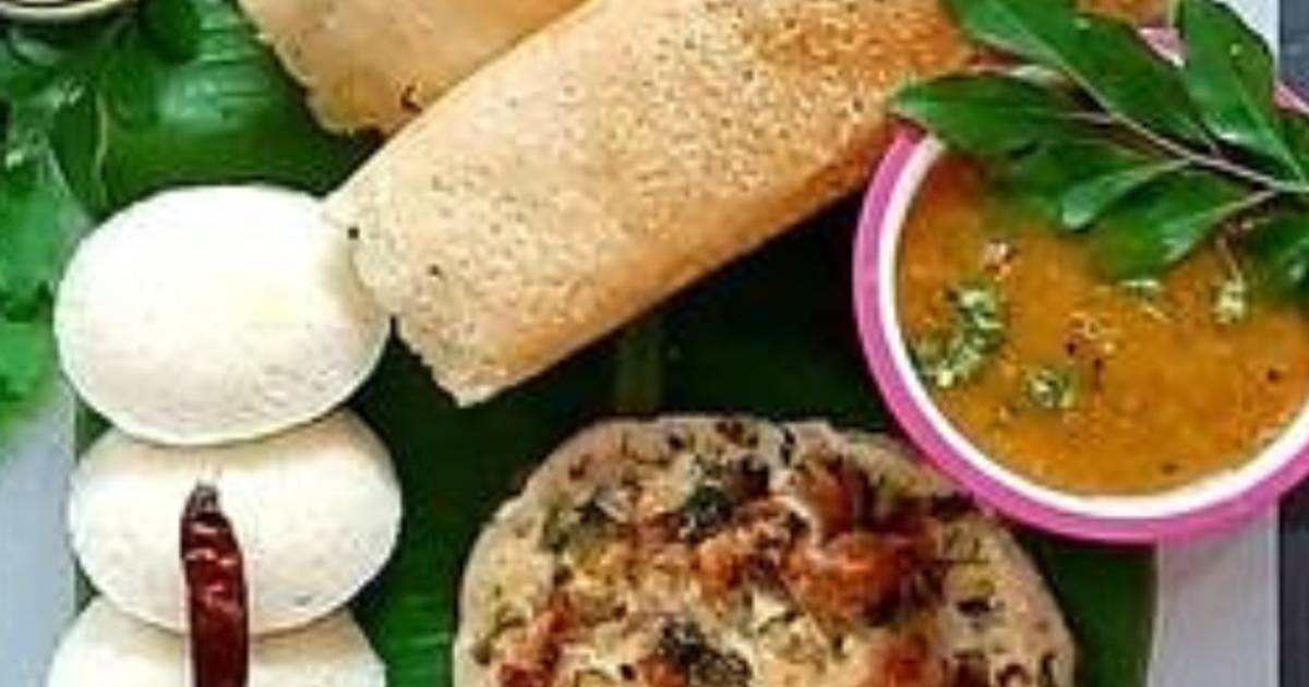 South Indian platter Recipe by Jyoti Moriyani - Cookpad