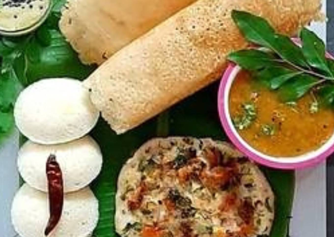 South Indian platter
