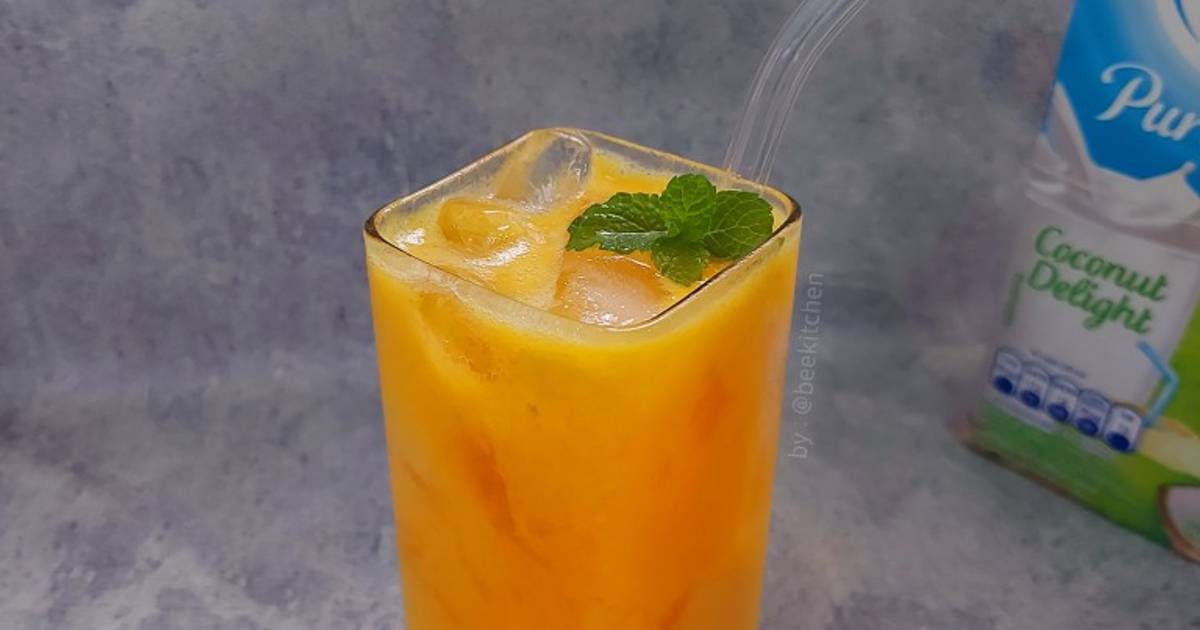 Resep Juice Mango Yakult oleh beekitchen Cookpad