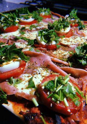 Una foto de La mejor pizza de la historia